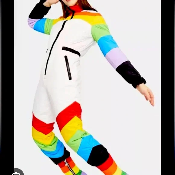 Winter Puffer SnowSuit - Multicolour [Club Exx - Size Small] - Picture 2 of 3